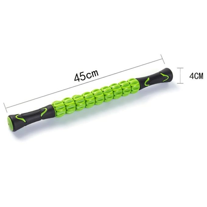 Gym Full Body Muscle Roller Stick، Handahld Sports Massager طراحی منحصر به فرد دنده مقعر